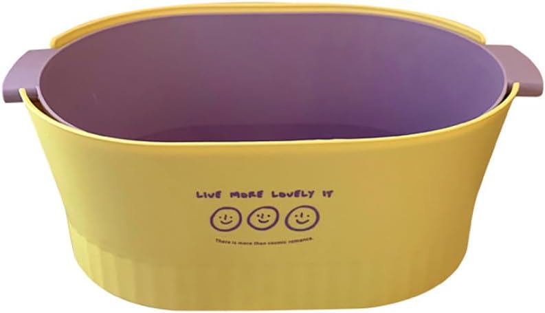Kitchen Washbas Food Strainer Drain Basket Rotating Drainer Double-Layer Basin Vegetable Fruit Washing Strainer