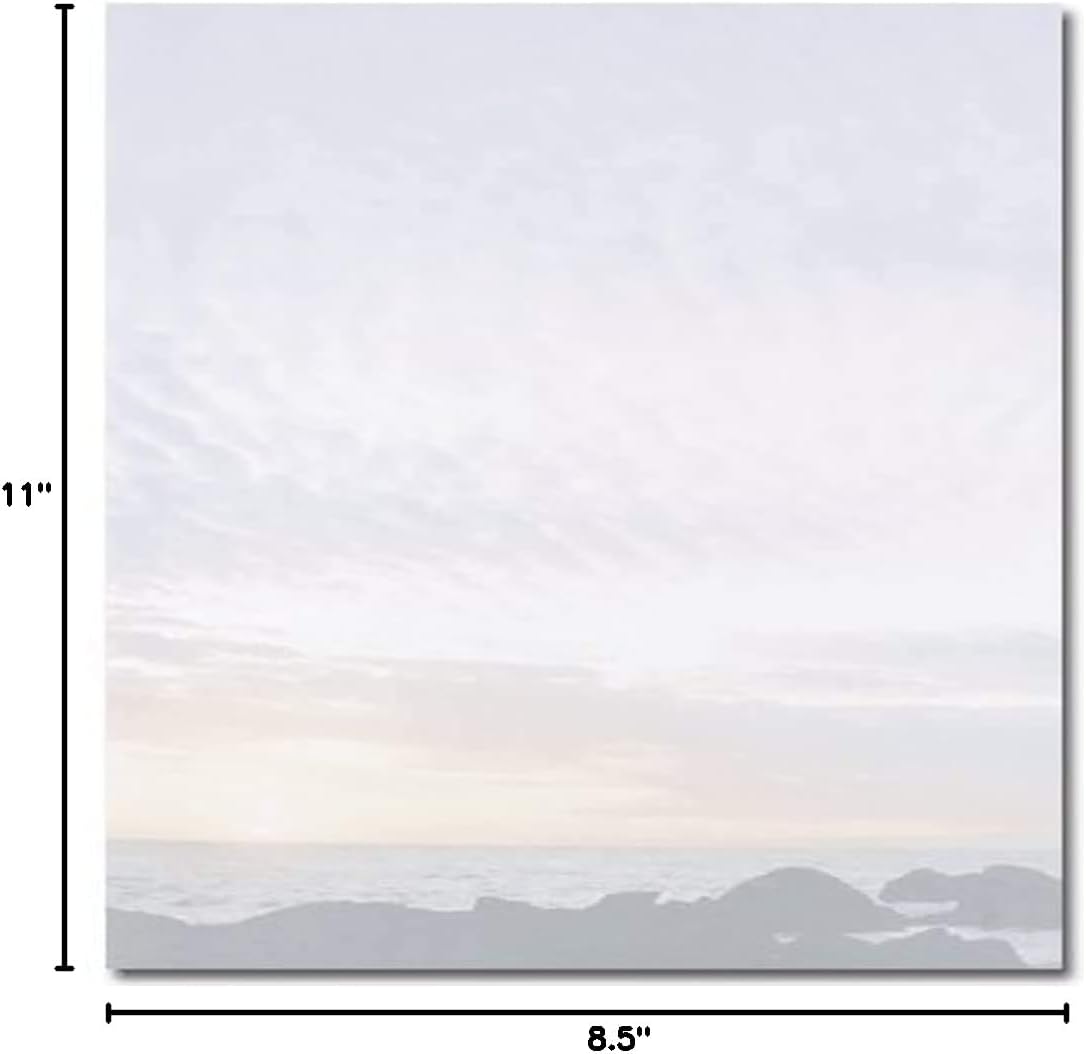 Great Papers! Morning Mist Letterhead, 80 Count, 8.5"x11" (2014250)