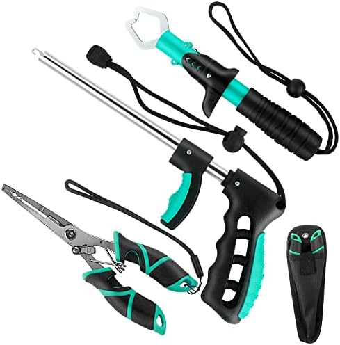 Fishing Tool Kit Fishing Pliers, Fish Lip Gripper, Handheld Digital Fishing Scale, Fishing Hook Remover, Ice Fly Fish Pliers, Fishing Accessories Fishing Gear Fishermen Gift