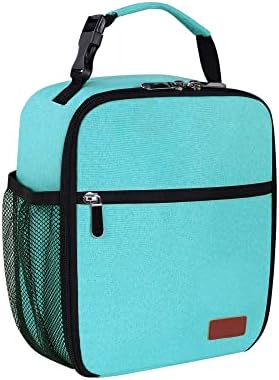 Lunch Box for Men Women Adults Small Lunch Bag for Office Work Picnic - Reusable Portable Lunchbox, Black