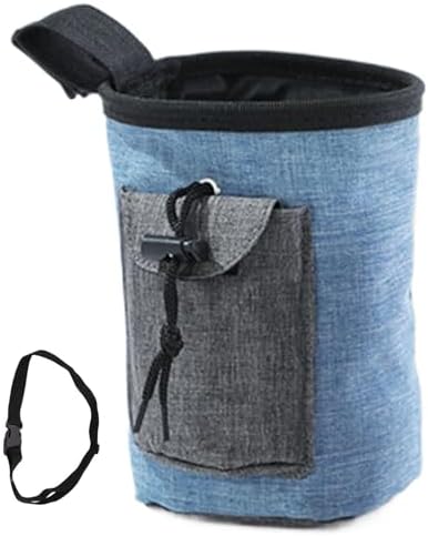 Dog Treat Pouch Bag | Portable Dog Treat Snack Bag Pouch | Dog Treat Carrier Holder, Treat Storage Holder for Travel Dog Walking Puppy Training