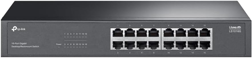 TP-Link TL-SX1008 | 8 Port 10G/Multi-Gig Unmanaged Ethernet Switch | Desktop/Rackmount | Plug & Play | Sturdy Metal Casing | Limited Lifetime Protection | Speed Auto-Negotiation