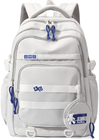 Armbq Kids Backpack for Girls Aesthetic School Backpack for Teen Girls Elementary Middle School Bookbag