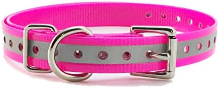 Replacement Strap for Dogtra Collars - 3/4" Wide Ultra-Durable Dog E-Collar Replacement for Training, Bark, Shock, Electric, and GPS Collars - 28" Adjustable Length Solid Black