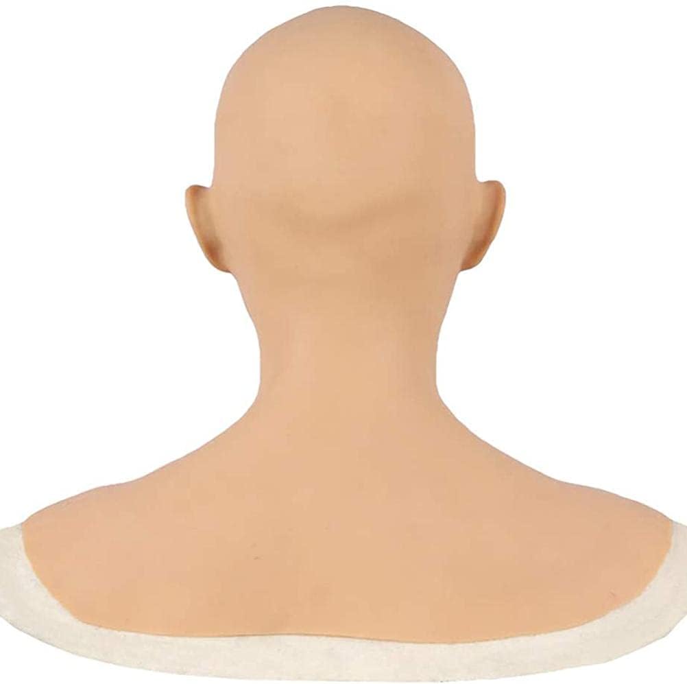 Freshwater Female Full Head Human Latex Mask , Women Mask Halloween Costume Cosplay Party Fancy Dress
