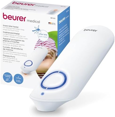 Beurer BR 60 Insect Bite Healer Pen For The Treatment Of Insect Bites And Stings, Provides Natural Relief From Itching And Swelling Without Medication, Certified Medical Device - PuriLite