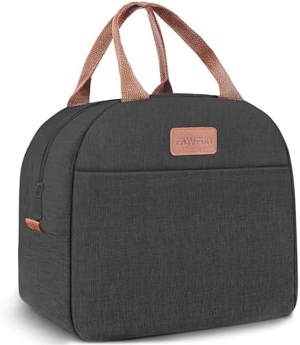 Lunch Bag for Women & Men Adult Insulated Lunch Box, Small Leakproof Cooler Food Lunch Containers Reusable High Capacity Lunch Tote Bags for Work, Travel, Outdoor