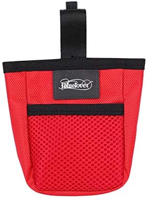 2 Pcs Dog Treat Pouch Pet Trainning Waist Bag Portable Food Snack Small Item Storage Holder Bag Hook Design Pet Training Reward Pouch Bait Sack Mini Doggie Puppy Bird Snack Carrier Container Pockets