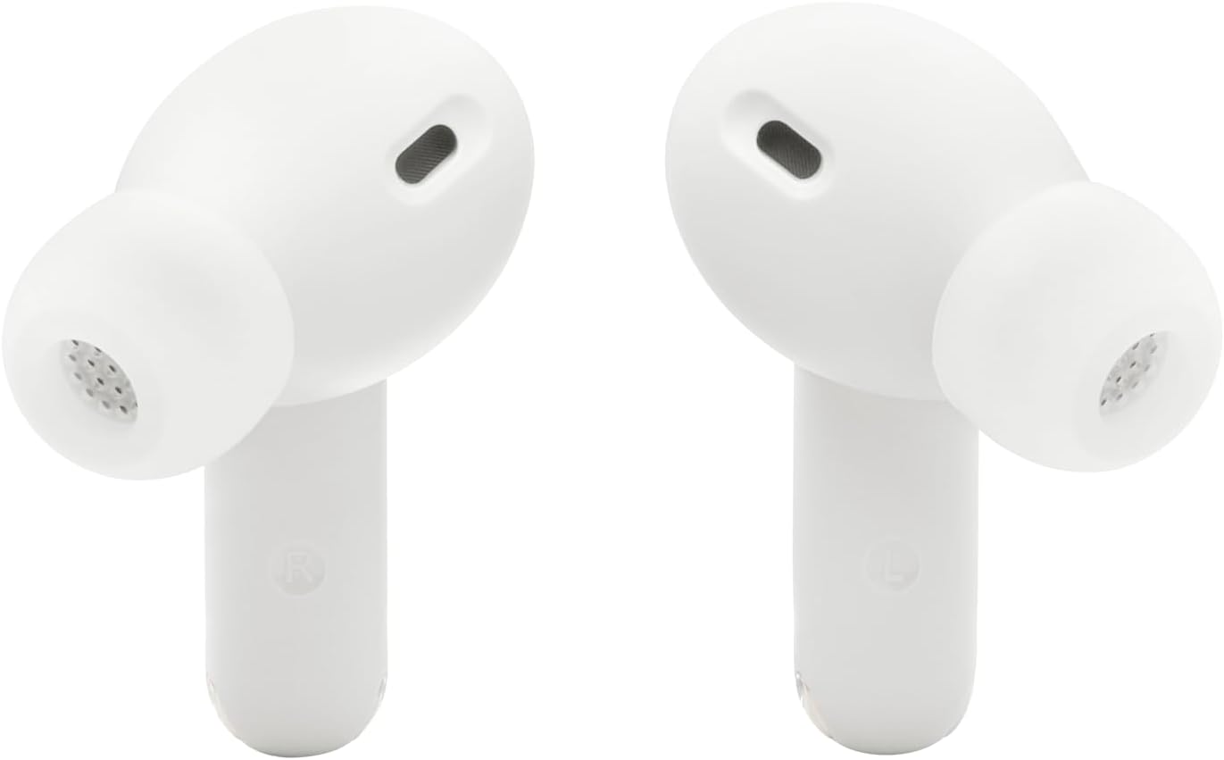 JBL Tune Beam 2 - True Wireless Noise Cancelling Earbuds - White