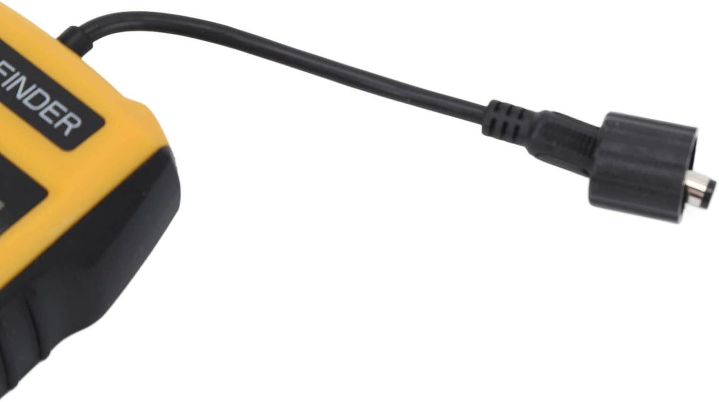 Generic Portable Fish Finder, Kayak, Boat Wired Handheld Fish Depth Finder LCD Display, Sonar Sensor for Lake Sea Ice, 100M/328Feet Detection Range