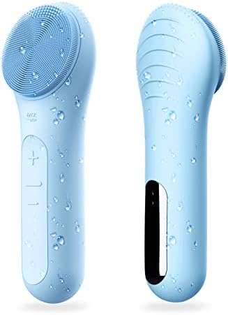Några Coola Facial Cleansing Brush, Waterproof Electric Face Cleansing Brush Device for Deep Cleaning|Gentle Exfoliating|Massaging,Rechargeable Silicone Skin Wash Machine with Magnet Charger