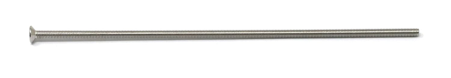 iexcell 5 Pcs M8 x 80mm Thread Pitch 1.25 mm Stainless Steel 304 Hex Socket Flat Head Cap Screws Bolts Kit