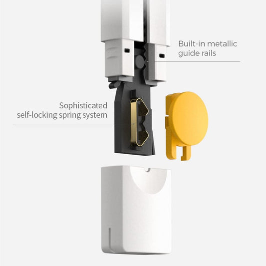 Metal Utility Knife with Retractable Design | 18mm Snap-Off Blade Box Cutter | All-Covered Safety Utility Cutter | Craft and Carton Cutting Knife | Manual Retractable Cutting Tool