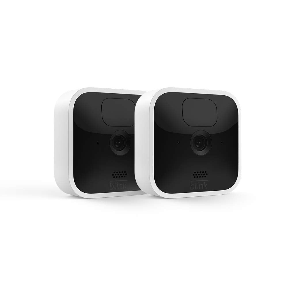 Blink Indoor (3rd Gen) – wireless, HD security camera with two-year battery life, motion detection, and two-way audio – 5 camera system