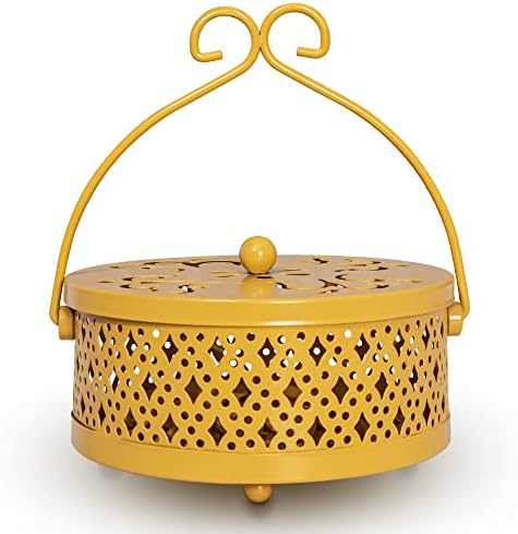 Purilite Select Metal Mosquito Coil Holder with Lid