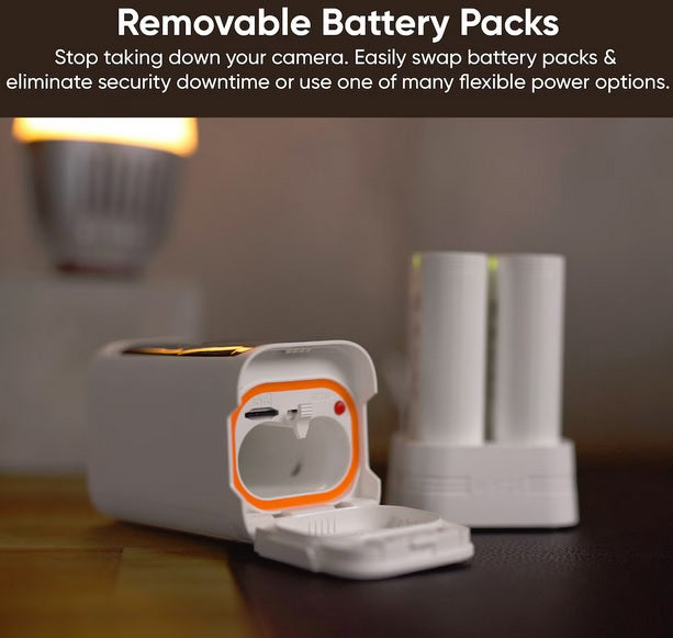 Wyze Battery Cam Pro 2K HD Outdoor Wireless Security Camera with Color Night Vision - PuriLite