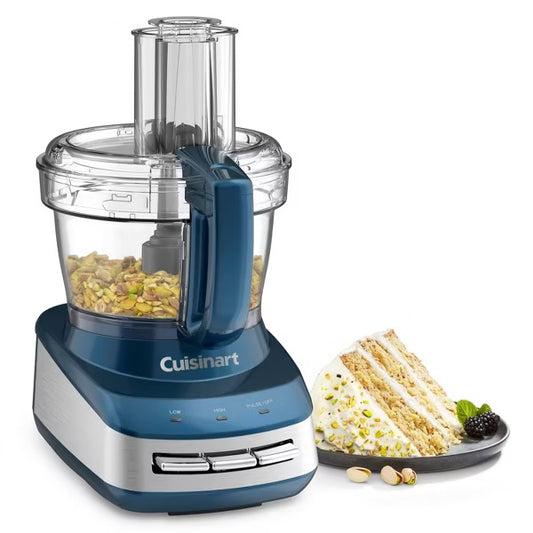 Cuisinart Core Custom 10-Cup Food Processor - Marine Blue - FP-110MB: 2-Speed, Stainless Steel Blades, Safety Lock