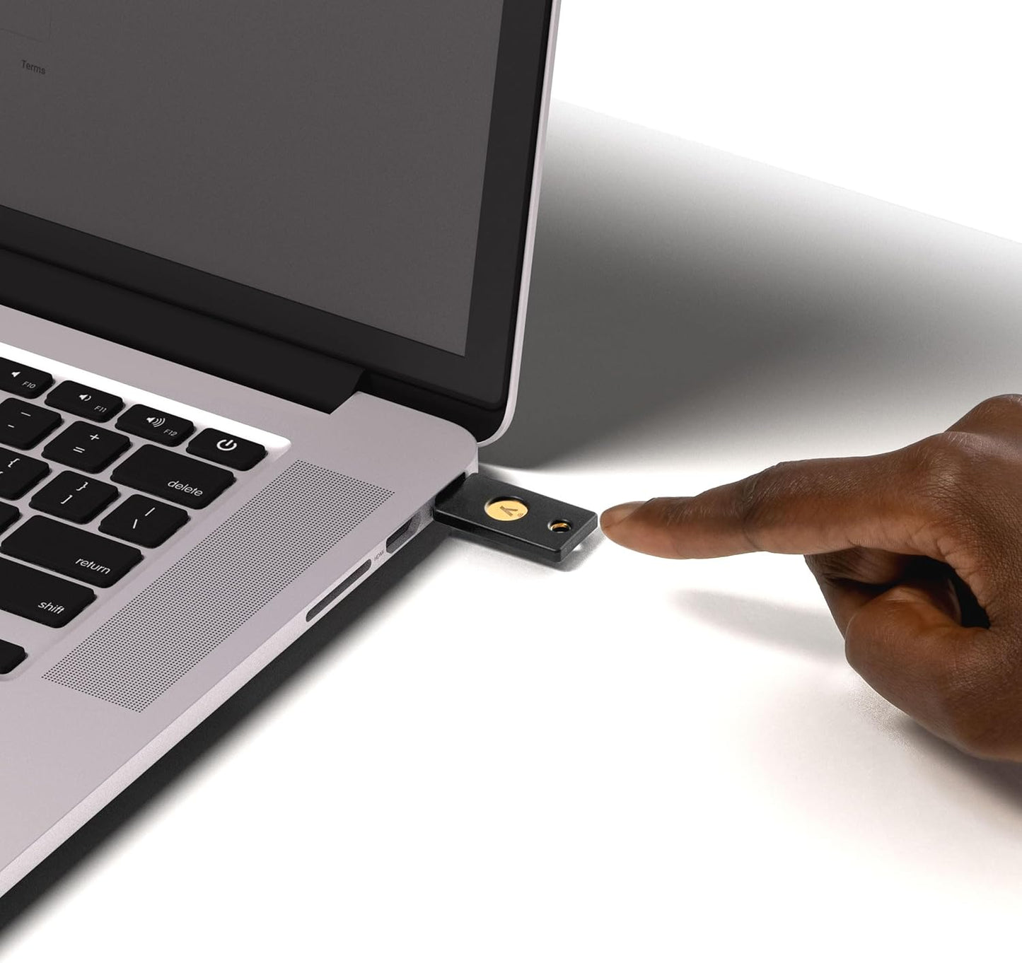 Secure USB NFC Multi-Factor Authentication Security Key with Passkey Support, USB-A Connectivity, Waterproof Portable Login Protection Device - PuriLite