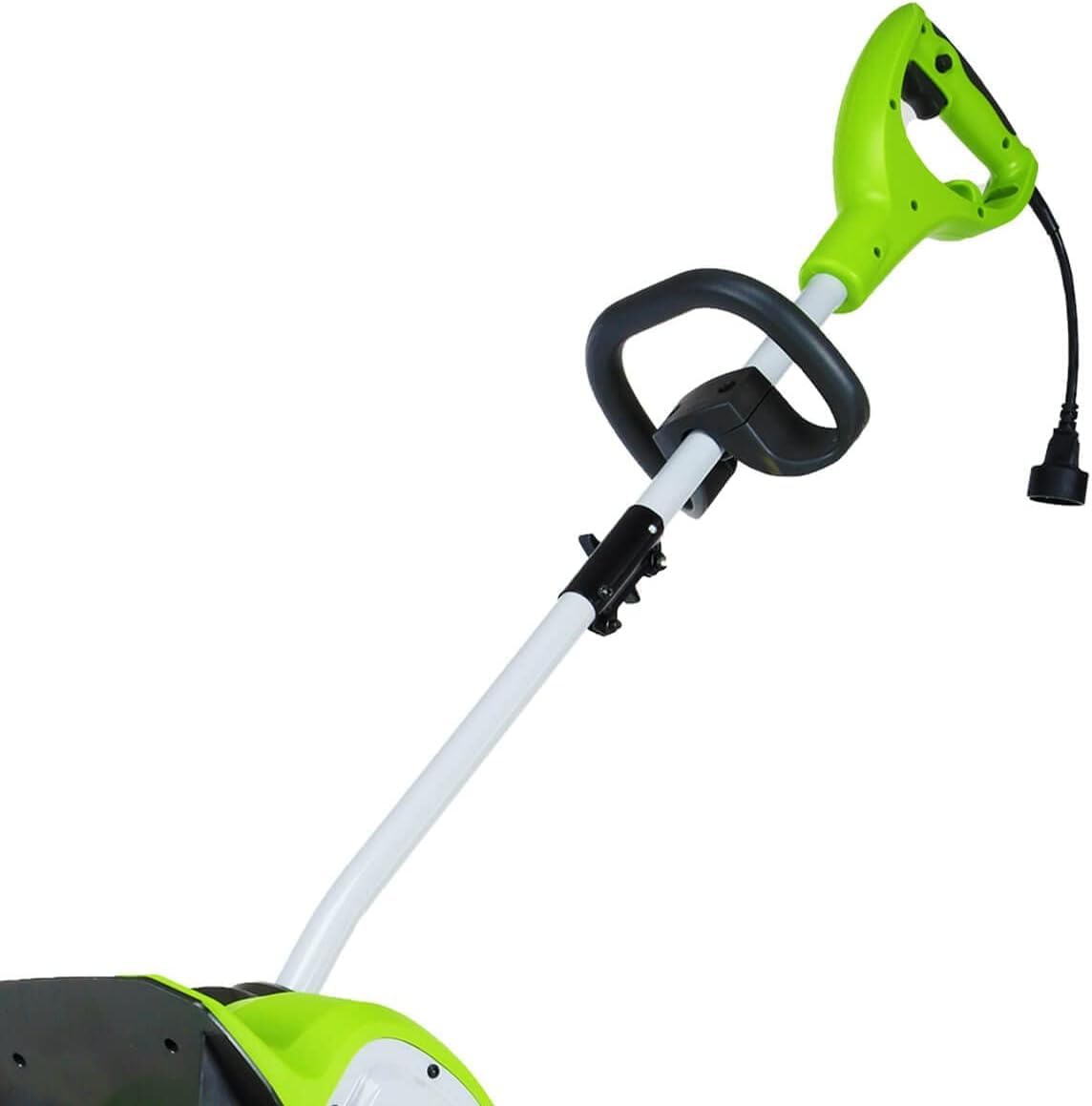 8 Amp Electric Snow Shovel – 12-Inch Corded Snow Thrower – 20ft Snow Discharge – Lightweight Snow Removal Tool - PuriLite