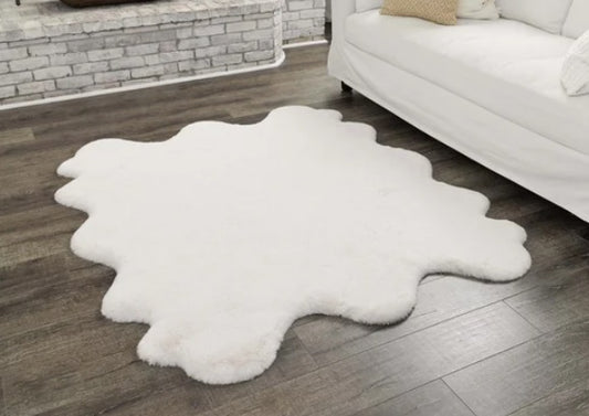 Mon Château Sexto Faux Fur Rug - PuriLite