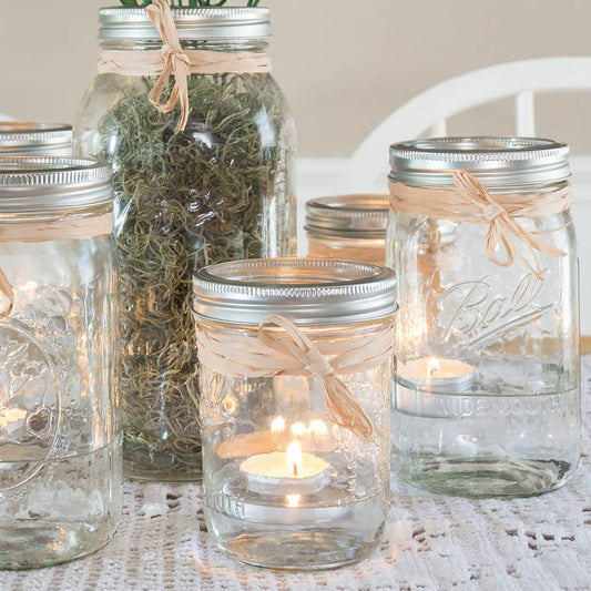 Tea Light Candles 6-7 Hour - Use for Floating Candle Centerpiece - 100 Pack