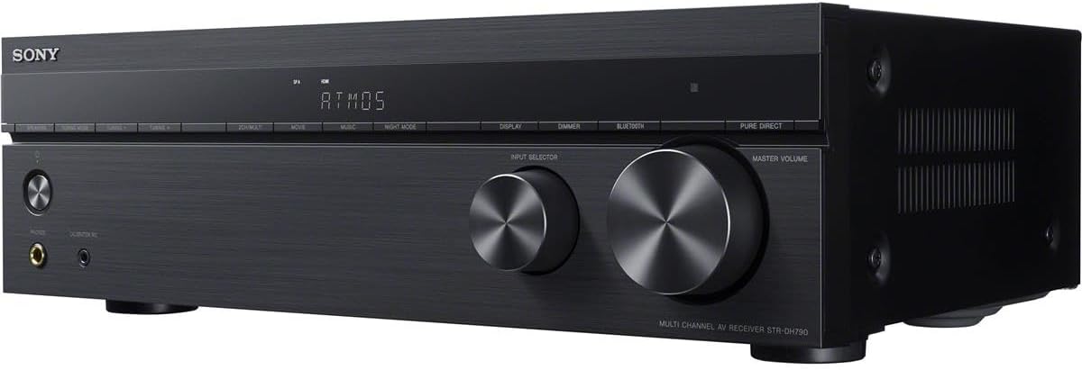 Sony STRDH790 7.2 Multi-Channel 4K Hdr AV Receiver with Bluetooth Audio Component, Black