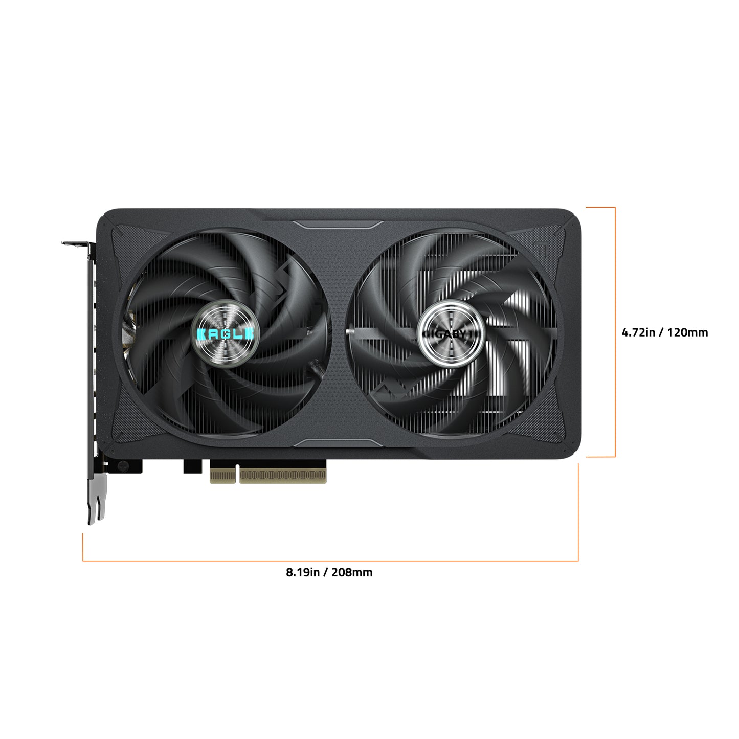 GIGABYTE - GeForce RTX 5060 EAGLE OC 8G - 8GB GDDR7, 2550MHz Boost, PCIe 5.0, WINDFORCE Cooling