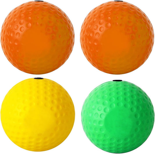 Boxing Reflex Ball - Reflex Ball Headband Set - Reaction Speed Trainer with 4 Reflex Balls & 2 Adjustable Headbands - Boxing & MMA Training Equipment