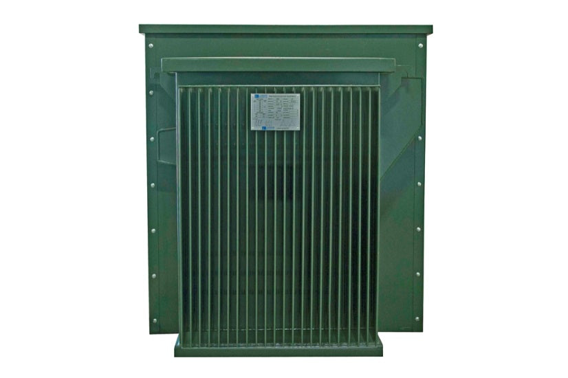 150 KVA Pad Mount Transformer - 12000V Delta Primary, 208Y/120 Wye-N Secondary - Copper, 304 Stainless Steel, KNAN/Bell Green