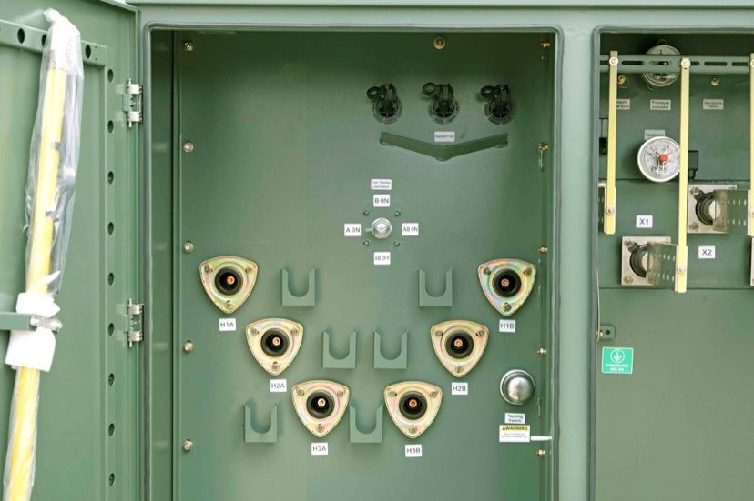 150 KVA Pad Mount Transformer - 12000V Delta Primary, 208Y/120 Wye-N Secondary - Copper, 304 Stainless Steel, KNAN/Bell Green