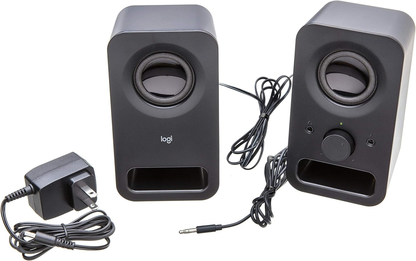 Logitech z150 Multimedia Speakers, Midnight Black