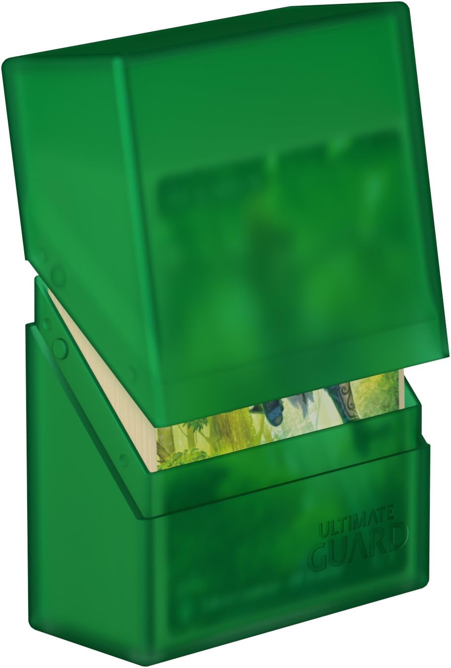 Ultimate Guard Boulder 100+ Classic, Deck Case for 100 Double-Sleeved TCG Cards, Onyx, Secure & Durable Storage for Trading Card Games, Soft-Touch Finish