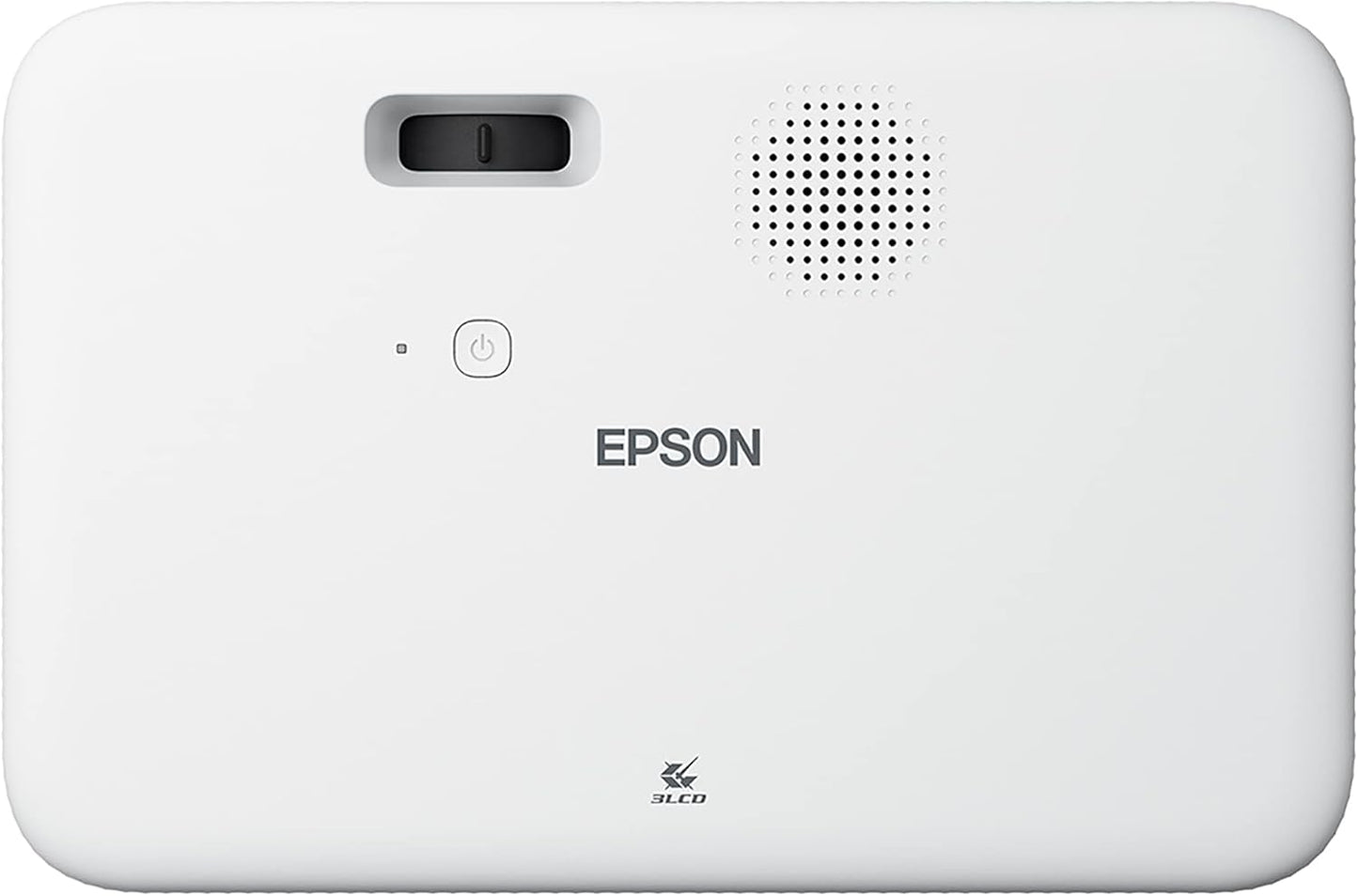 Epson EpiqVision Flex CO-FH02 Full HD 1080p Smart Streaming Portable Projector, 3-Chip 3LCD, 3,000 Lumens Colour/White Brightness, Android TV, Bluetooth, 300-Inch Home Entertainment/Work - White