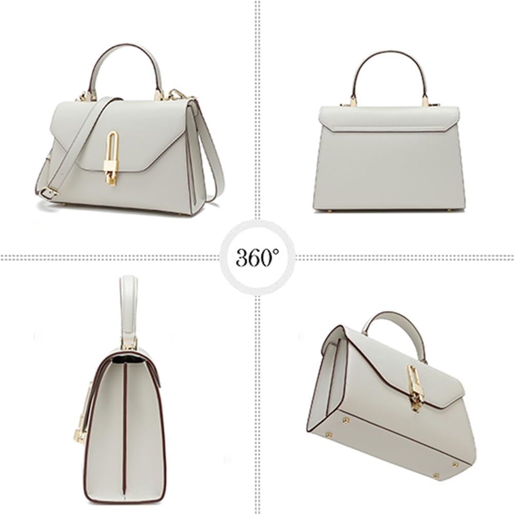 Top Handle Handbag,Leather Purses for Women,Designer handbags Satchel Bag for Women.