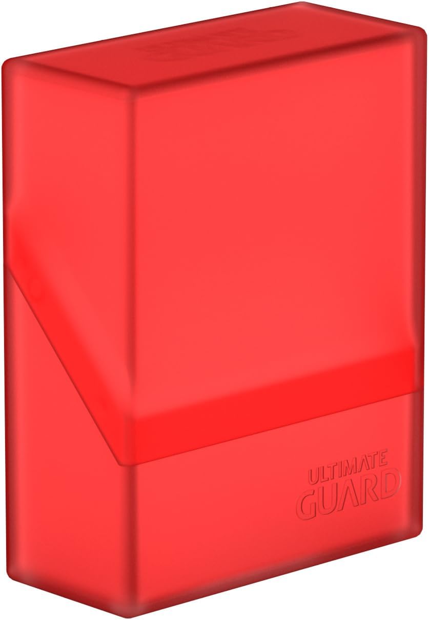 Ultimate Guard Boulder 100+ Classic, Deck Case for 100 Double-Sleeved TCG Cards, Onyx, Secure & Durable Storage for Trading Card Games, Soft-Touch Finish