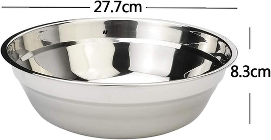 Kekow Large Stainless Steel Mixing Bowls, Serving Bowl, Set of 4 - PuriLite