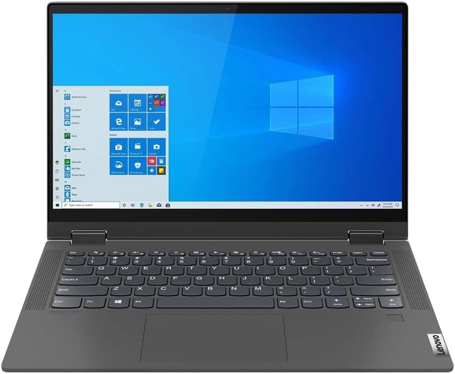 Lenovo Ideapad Flex 5 14'' 2-in-1 Touchscreen FHD Laptop - Intel Core i3-1115G4, 4GB RAM, 128GB SSD, Windows 11 S Mode- Graphite Grey (82HS00R9US), Gray