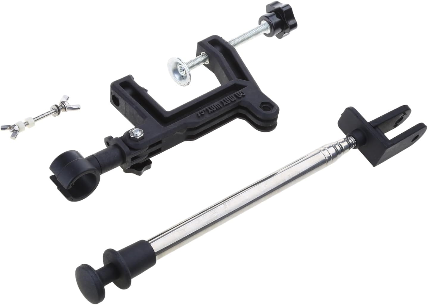 Adjustable Transducer Bracket Fishing Finder Mount Fishfinder Rack Stand Telescopic Fitting Hardware