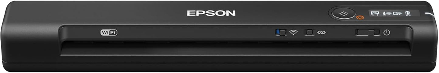 Epson WorkForce ES-50 Portable Sheet-fed Document Scanner for PC and Mac, Black