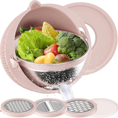 Purilite Select 7-in-1 Multipurpose Colander & Grater Set