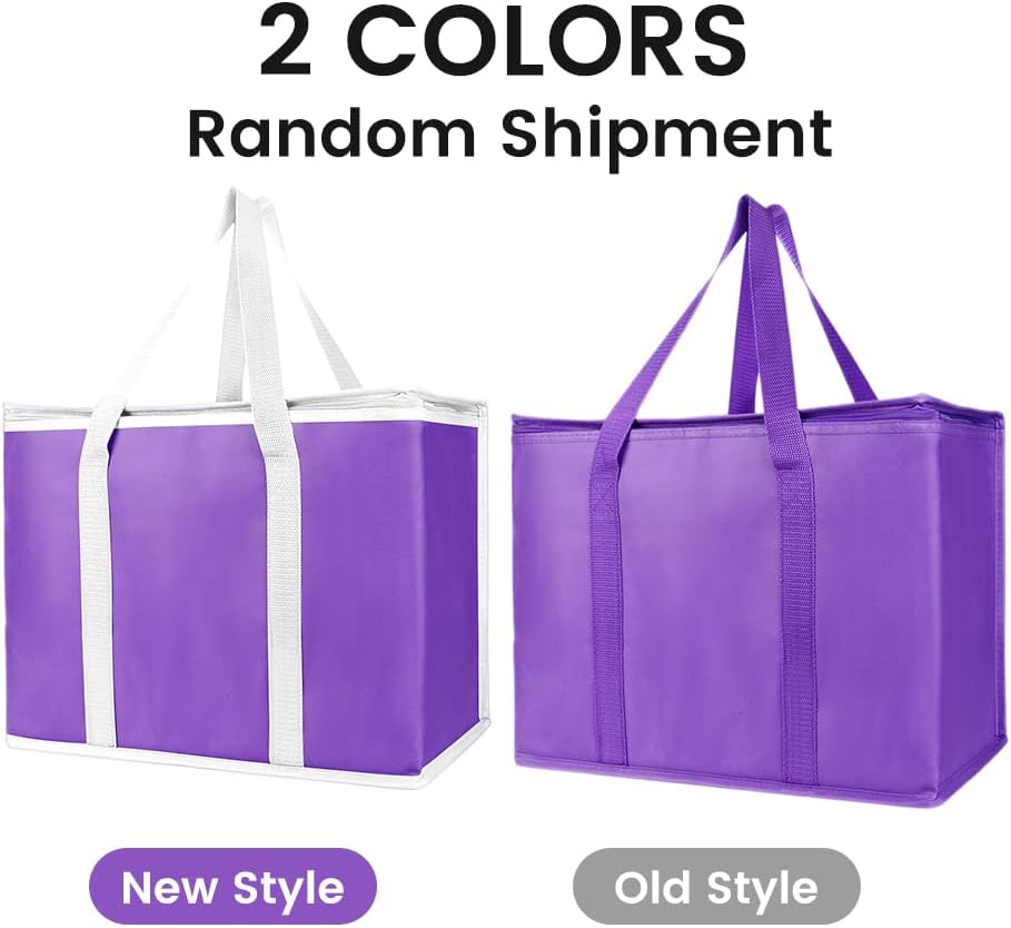 Purilite Select™ Insulated Food Delivery Bag – Extra Large Thermal Carrier for Hot & Cold Food Transport