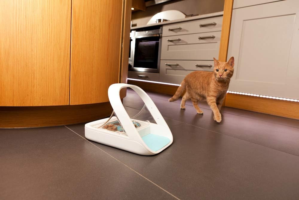 Sure Petcare - SureFeed Microchip Pet Feeder - The Automatic Pet Feeder That Makes Meal Times Stress Free - Helps prevent food stealing - Great for Prescription and Weight Management Diets