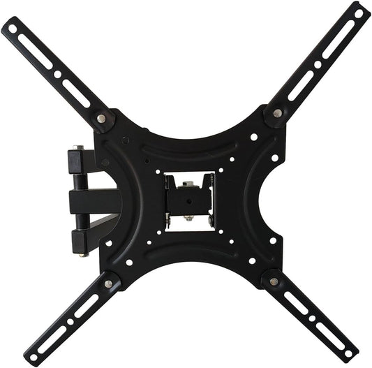 Yuarisx Tilt Swivel TV Wall Mount Full Motion Articulating Bracket for Most 26 30 32 35 37 40 42 45 46 47 50", Some up to 52" 55" Plasma LCD LED Flat Panel Screen TV with VESA up to 400x 400mm - PuriLite