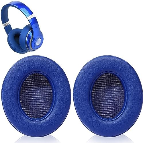 Studio 3 Ear Pads Cushions Replacement Earpads for Beats Studio 2 & Studio 3 Wired & Wireless Headphones,Ear Cushions Memory Foam Earpads with Soft Protein Leather Replacement Parts -White Floral
