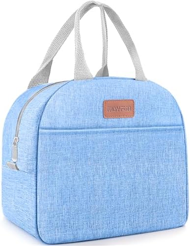 Lunch Bag for Women & Men Adult Insulated Lunch Box, Small Leakproof Cooler Food Lunch Containers Reusable High Capacity Lunch Tote Bags for Work, Travel, Outdoor