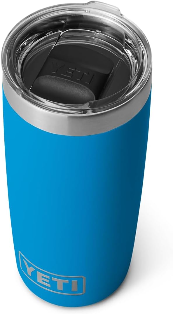 YETI Rambler 10 oz Tumbler, Stainless Steel, Vacuum Insulated with MagSlider Lid, White