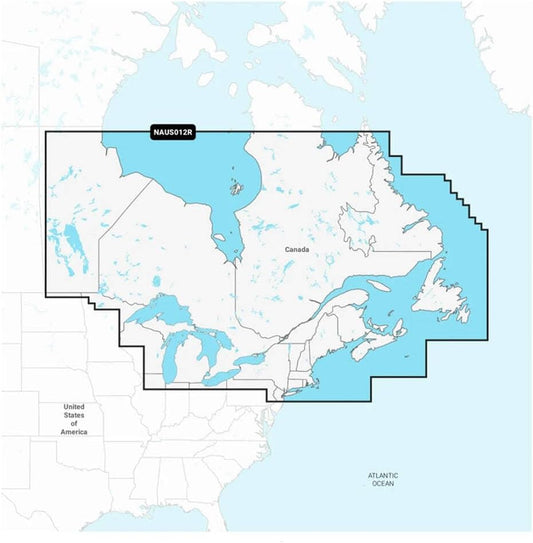 Navionics NAUS012R - Canada, East & Great Lakes - Navionics+ - PuriLite