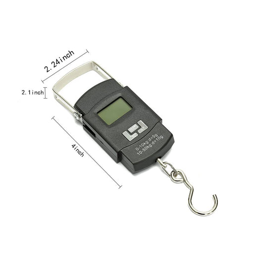 Luggage Scale with Battery Automatic Reading, Many Ways of use, Accurate Numbers, The Perfect Multifunctional Scale, a Good Helper for Your Travel and Fishing