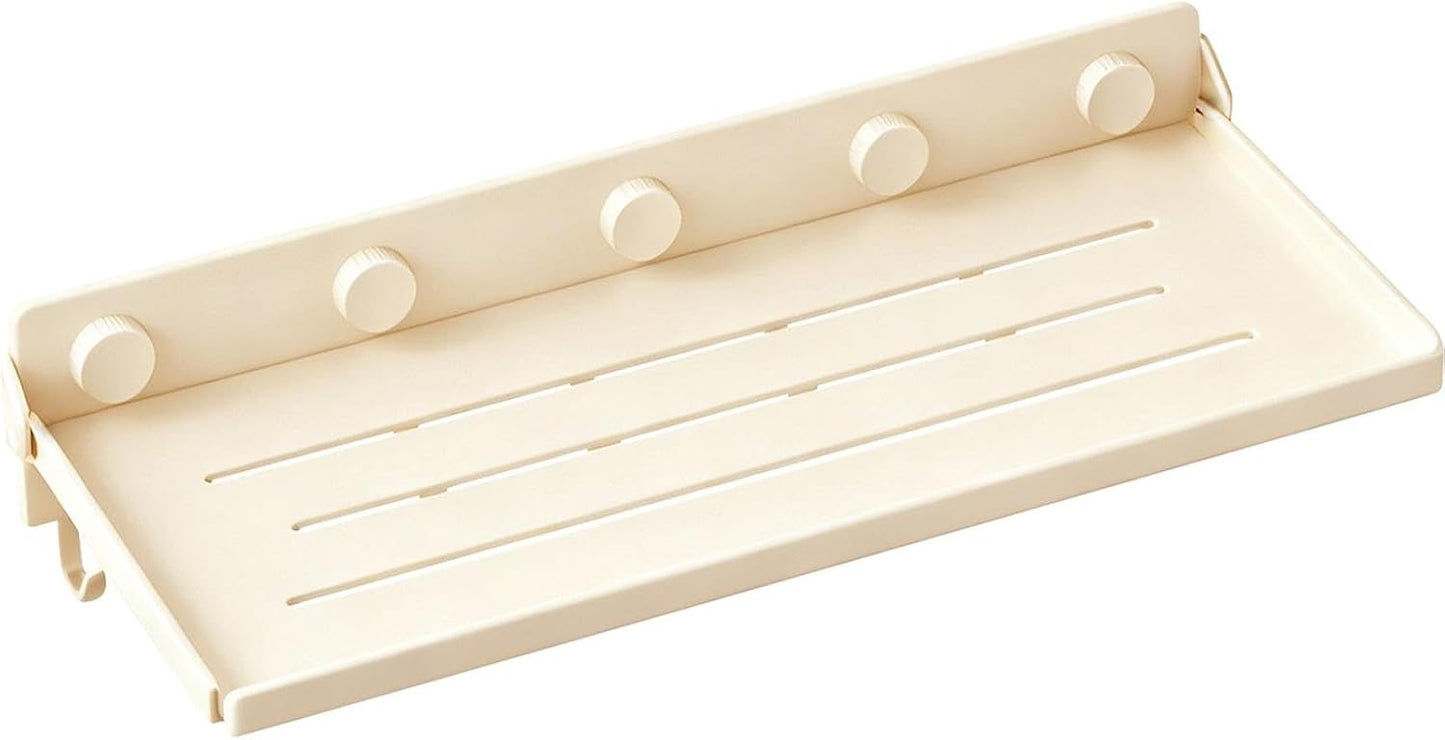 Foldable Kitchen Storage Rack No-drill Spice Rack Wall Mounted