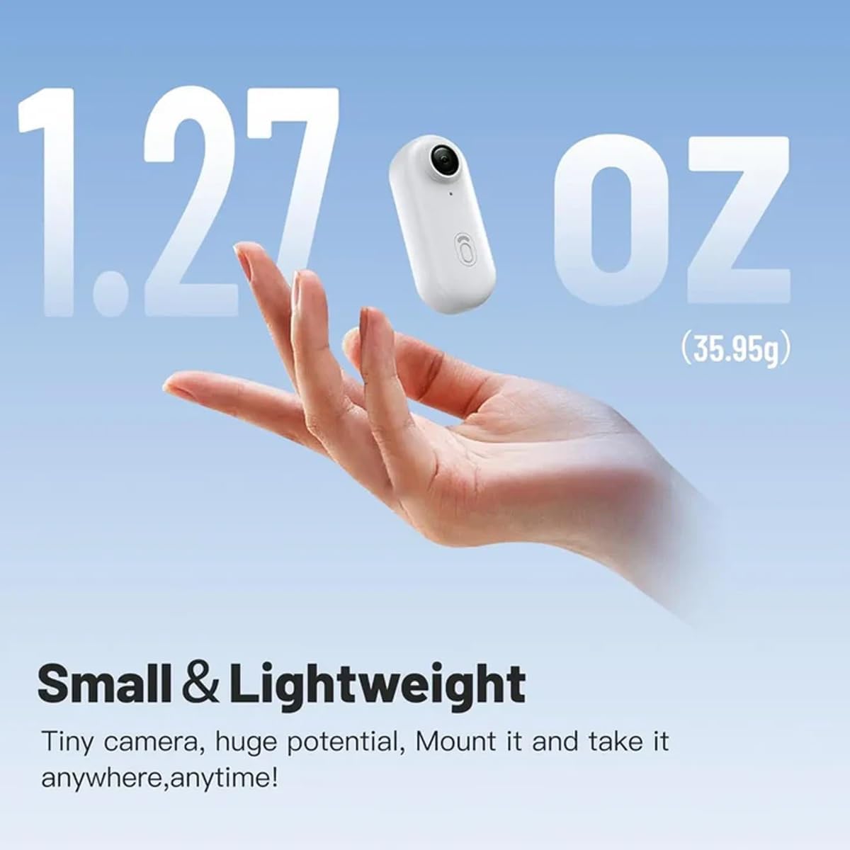 POV Pro Mini Body Camera Wearable 4K Thumb Action Cam Portable Body Cam with Audio Chest Camera for Vlogging Cycling Travel Pet Walking Sports Clip On